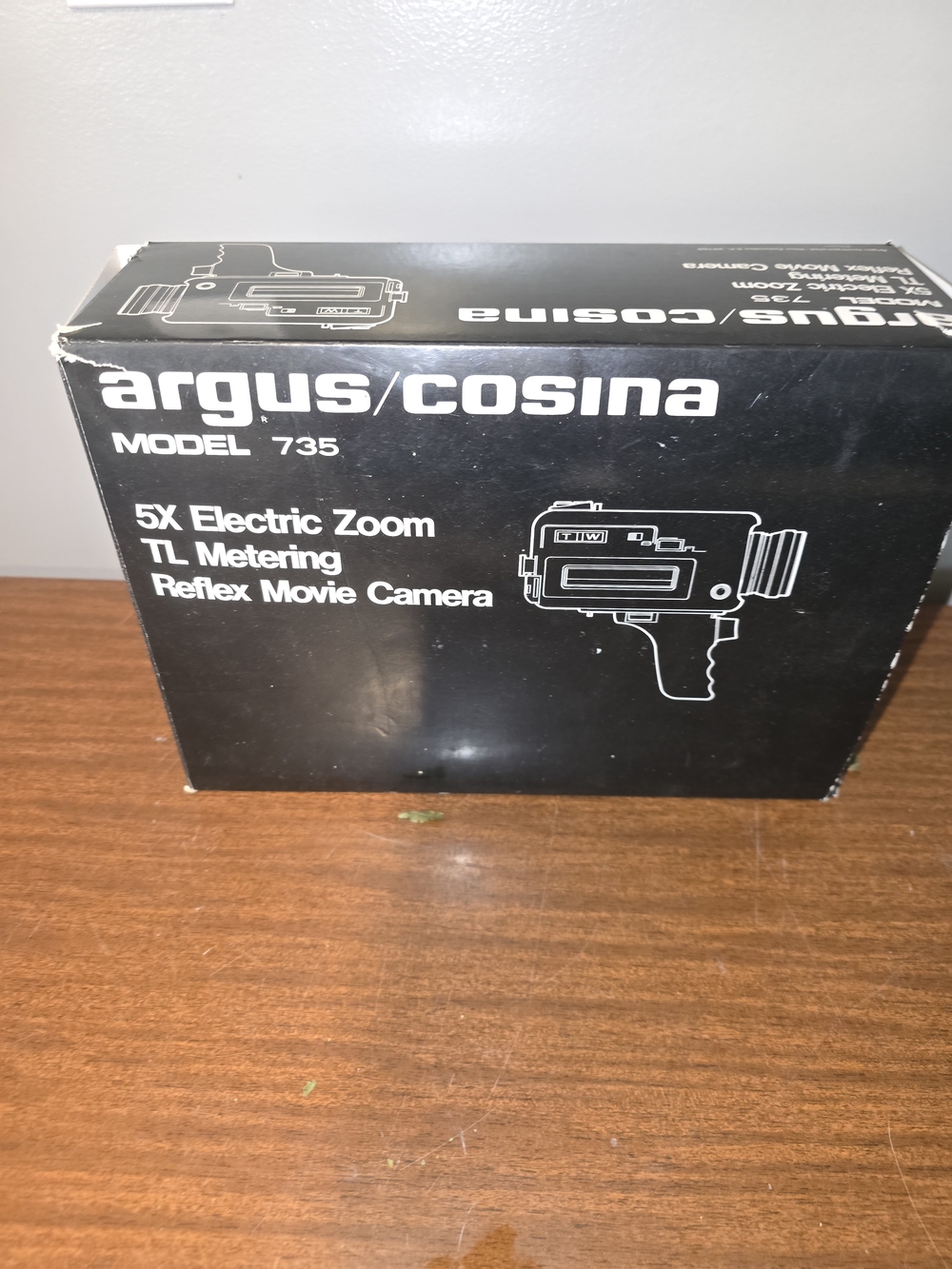 Model 735 Reflex Movie Camera - Black